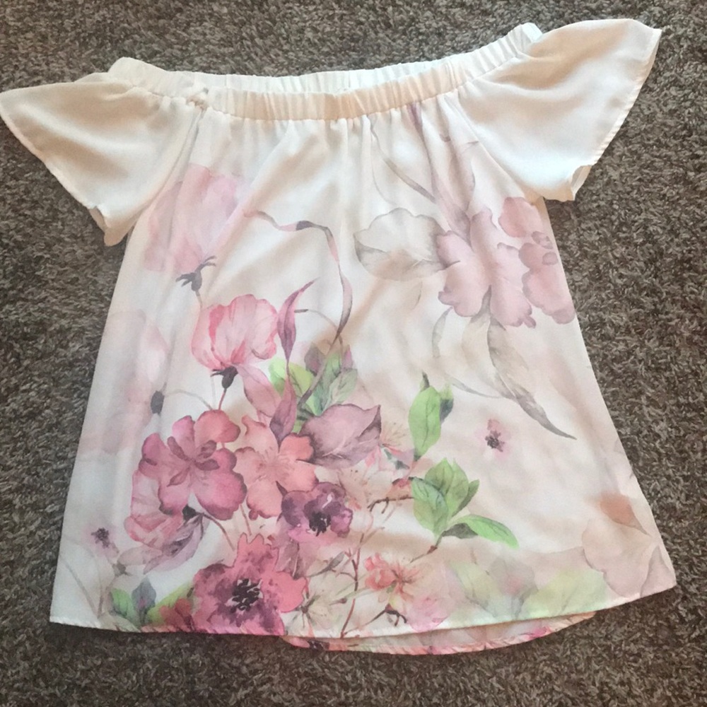 Off shoulder blouse